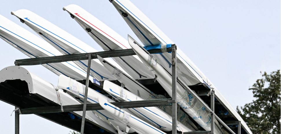 Filippi racing boats prepared for regatta support